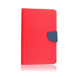 Soldes Housse Grainé Mercury Samsung Galaxy Tab 3 7.0 (T210/T211) Rouge / Blue Jeans