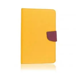 Housse Grainé Mercury Samsung Galaxy Tab S 8.4 (T700/T705) Jaune / Rouge Meilleur Choix